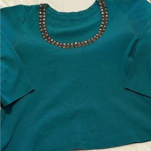 Beaded sweater